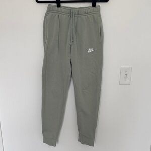 Nike Women's Sage Green Joggers - Size XS